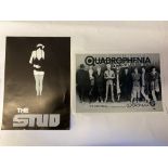 CINEMA, campaign books, The Who Quadrophenia, The Stud (Joan Collins), EX, 2