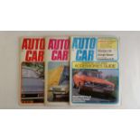 MAGAZINES, motoring, inc. Motor mainly 1977 but ranging 1962-1977 (14), Autocar 1971-1976 (24), G to