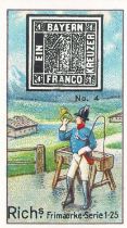 RICH, Frimaerke Serie (Postage Stamps), complete, VG, 25
