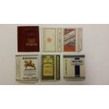 CIGARETTE PACKETS, selection, inc. Wills Wild Woodbine, Lambert & Butler Rhodian, Wills Pasha