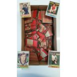 TOPPS, 1977 Footballers, red/black backs, unused checklists (5), some corner knocks, FR to VG, 750*