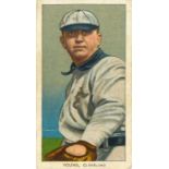 A.T.C., Baseball Series, (T206), Young (Cleveland), blue back, crease & slight corner knocks,