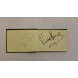 ENTERTAINMENT, signed autograph album, inc. Saxon, Derek Aloram, Omid Djalili, Ricky Gervais,