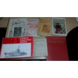 MILITARY, selection, WWI & WWII, inc. books, brochures; Churchill, Queen Alexandra's Christmas Book,