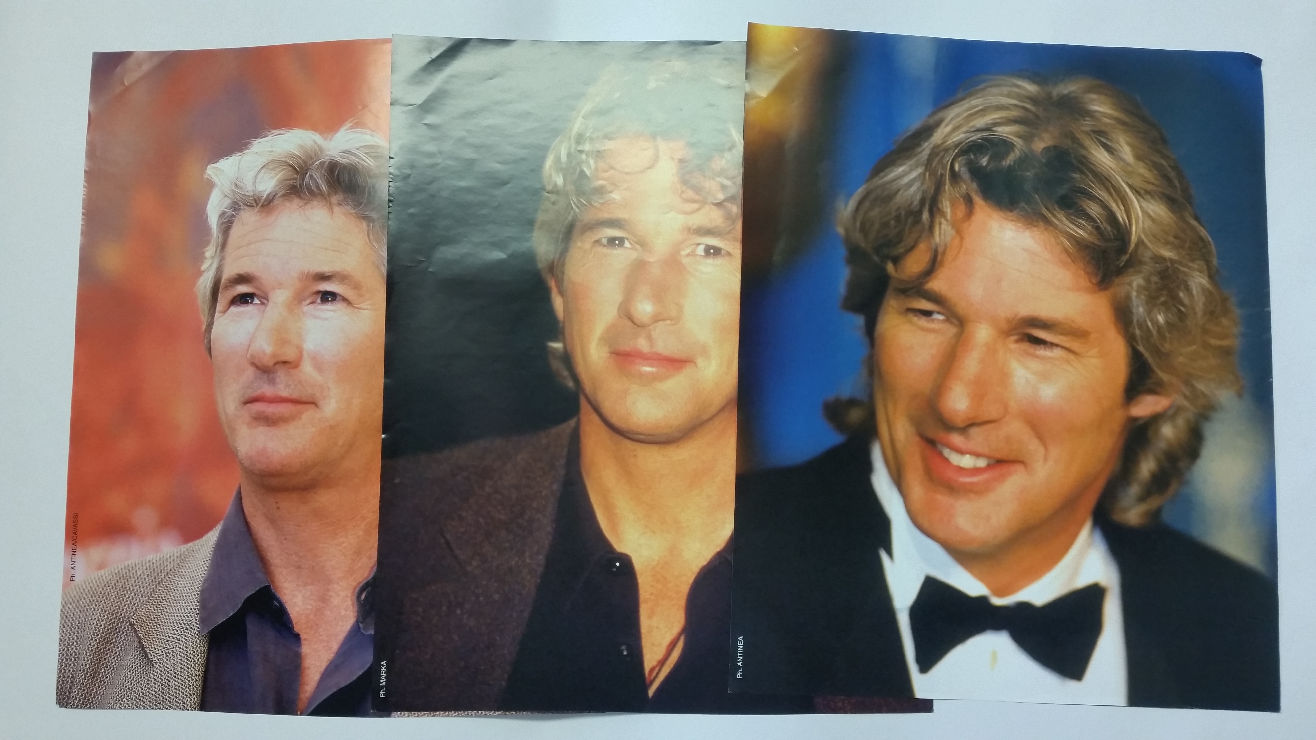 CINEMA, Richard Gere colour photos, 12 x 15, duplication, EX, Qty. - Image 2 of 2