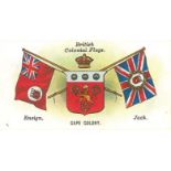 E.R.B., Flags of All Nations 1st, complete, EX, 25