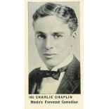 TOBACCO PRODUCTS CORP., Movie Stars (101-200), complete, inc. Charlie Chaplin, USA issue, VG, 100