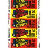 A. & B.C., wax wrapper, Land of the Giants, EX