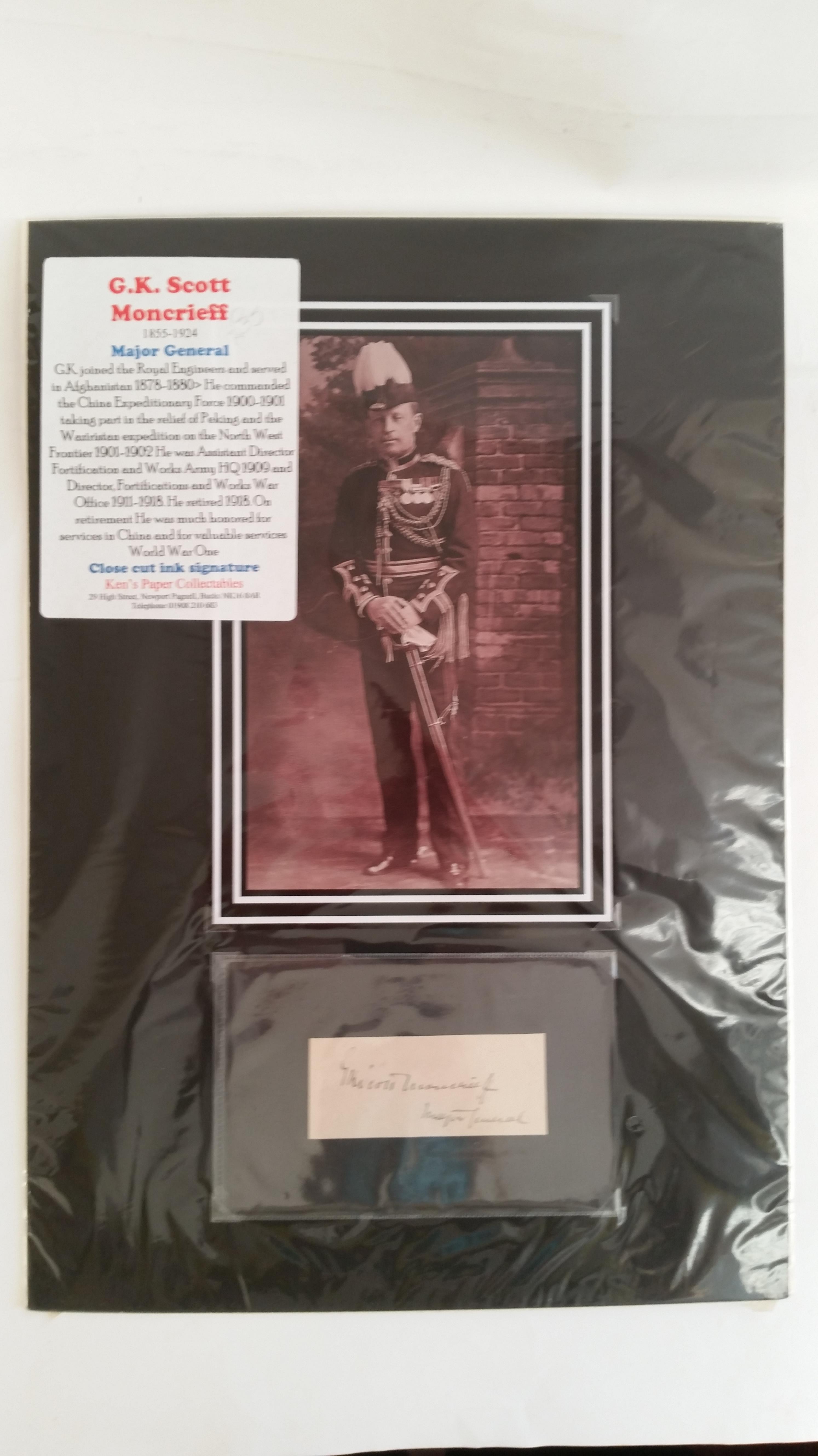 AUTOGRAPHS, military personnel, inc. Group Captain Geoffrey Leonard Cheshire, Henry Hanrdinge - Image 2 of 2