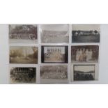 SCOUTING, postcards, inc. groups, camps, parades etc., unidentified, fading (8), FR to G, 20