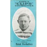 COPE, Noted Footballers (Clips), Nos. 157, 158, 160-162, 164 & 165 (all Oldham rugby), 282 backs, FR