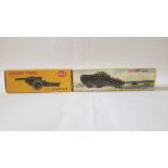 MILITARY, Dinky Toy selection, inc. no. 693 7.2 Howitzer (small pencil marks to box) & no. 825