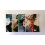 HORSE RACING, signed photos, trainers inc. George Moore, Kevin Morgan, Oliver Sherwood, Sue Smith,