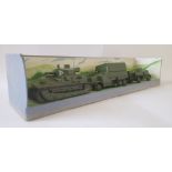 MILITARY, Dinky Toy no. 151 Royal Tank Corps : Medium Tank Set, with box, wear and one tear to