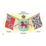 E.R.B., odds, inc. Flags of all Nations (40), Life on Board (5), FR to G, 45*