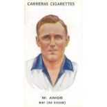 CARRERAS, Footballers, complete, large titles, VG to EX, 75