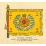 MURATTI, Regimental Crests, silks, 76 x 70mm, all with backing cards, EX, 25