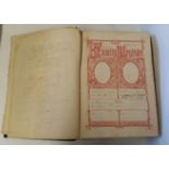 RELIGION, hardback edition of a family Bible with register of births & deaths (1861-1913), ownership