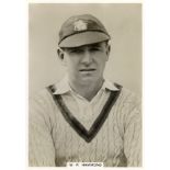 ARDATH, Photocards (mixed), cricket subjects, inc. Bradman, large, slight duplication, VG to EX,