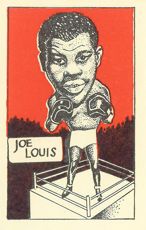 CUMMINGS, Famous Prize Fighters, complete, inc. Joe Louis, EX, 64