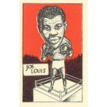 CUMMINGS, Famous Prize Fighters, complete, inc. Joe Louis, EX, 64