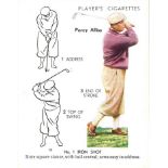 PLAYERS, Golf, complete (2), with ITC (21) & without clause (complete + 4), large, VG to EX, 50