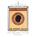 WHITBREAD, Inn Signs, Special Issue, no. 2 The Ordinary Fellow, with red overprint '1937-1958 Coming