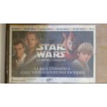 CINEMA, Star Wars, original artwork for The Phantom Menace, French language, 21.25 x 14.25, EX