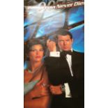 CINEMA, James Bond, Tomorrow never Dies posters, two styles, 71 x 27, rolled, small tears to edge,