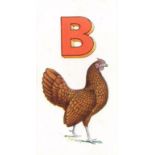 I.T.C. OF CANADA, Poultry Alphabet, complete, VG, 56