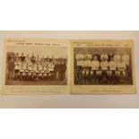 FOOTBALL, magazine insert team photos, from The Daily Citizen, c.1914, G to VG, 10