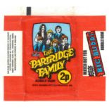 A. & B.C., wax wrapper, The Partridge Family, Big Buddy, red background, EX