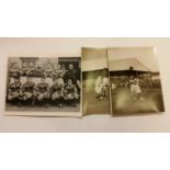 FOOTBALL, Barnet team photos, later pulls from 1940s-1950s images, inc. groups, match action etc.,