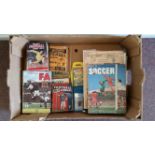 FOOTBALL, selection, 1930s onwards, inc. annuals, Topical Times 1935, Athletic News 1944/5, Findon