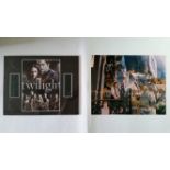 CINEMA, inc. signed photo by Elijah Wood, showing him in a scene from Lord of the Rings, colour,