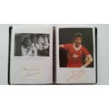 FOOTBALL, Liverpool, signed pieces, white cards etc., by Liverpool managers, inc. George Kay, Don