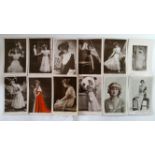 THEATRE, postcards, pre-WWI, actresses, RP inc. Billy Burke (10), Gladys Cooper (15), Phyllis