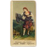 BECK & CO., Actresses (Burdick 488), lady with red headscarf, G