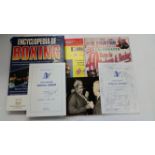 BOXING, signed selection, inc. hardback First Edition, Encyclopaedia of Boxing by Gilbert Odd, 16