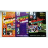 FOOTBALL, Euro 96 selection, inc. programmes for opnening match, quarter finals (groups A and B),