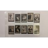 OGDENS, Guinea Gold & Tabs, mainly actresses & leaders, duplication (multiple Churchill & Baden-