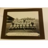 FOOTBALL, original team photographs, Southampton 1932/3, 11 x 8.5, with team at Rotterdam to