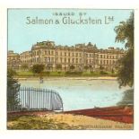 SALMON & GLUCKSTEIN, Castles Abbeys & Houses, complete, large, brown backs, VG to EX, 30