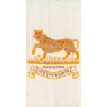 ANSTIE, Regimental Badges, silks, inc. Queen Marys Regiment (light blue) & London Scottish, VG to