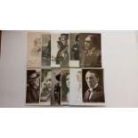 THEATRE, postcards, pre-WWI, actors, RP inc. George Alexander (10), Henry Ainley (6), David Garrick,