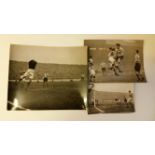 FOOTBALL, press photos, 1948 FAAC Final, Barnet v Leytonstone, 10 x 8 (4) & smaller, all Keystone