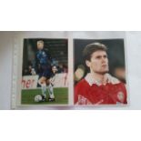 FOOTBALL, signed photographs, Denmark, inc. Schmichael, Loudrup, Neilsen, Thomson, Aldrup (2),