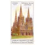 CADBURY, Cathedral Series, complete, G to VG, 12