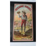 TOBACCO, crate label, TC Williams Welcome Nugget, 6.75 x 13.5, EX