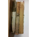 CRICKET, bound volumes of magazines, The Cricketer, 1885-1887, mixed covers & titles (each lacking